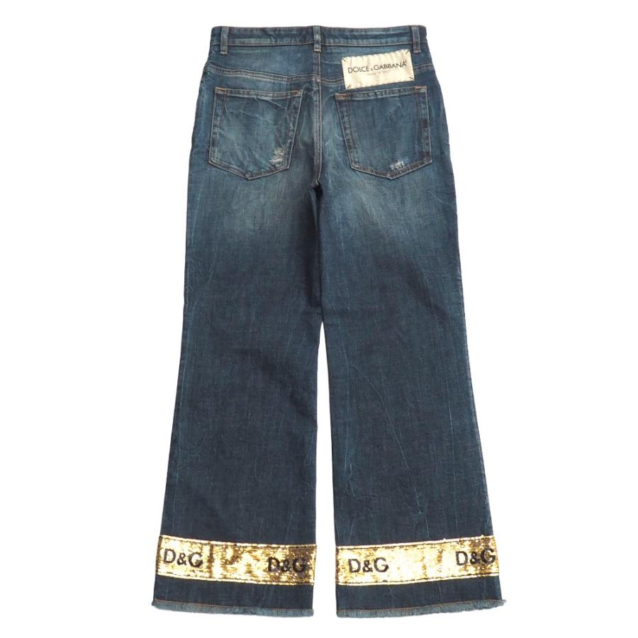 ひ*な様 DOLCE&GABBANA ドルガバ フレアデニムパンツ 40 Mサイ DOLCE&GABBANA ドルチェアンドガッバーナ デニムパンツ サイズ40