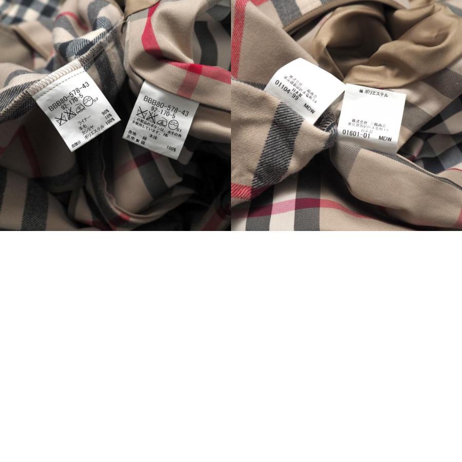 BURBERRY（バーバリー） 美品 ステンカラーコート サイズ92-170-5 裏地