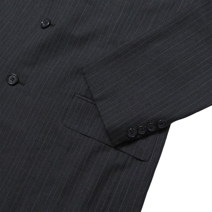 美品 Brooks Brothers ブルックスブラザーズ スーツ サイズ40REG/34W ストライプ テーラード ブレザー シングルジャケット_4