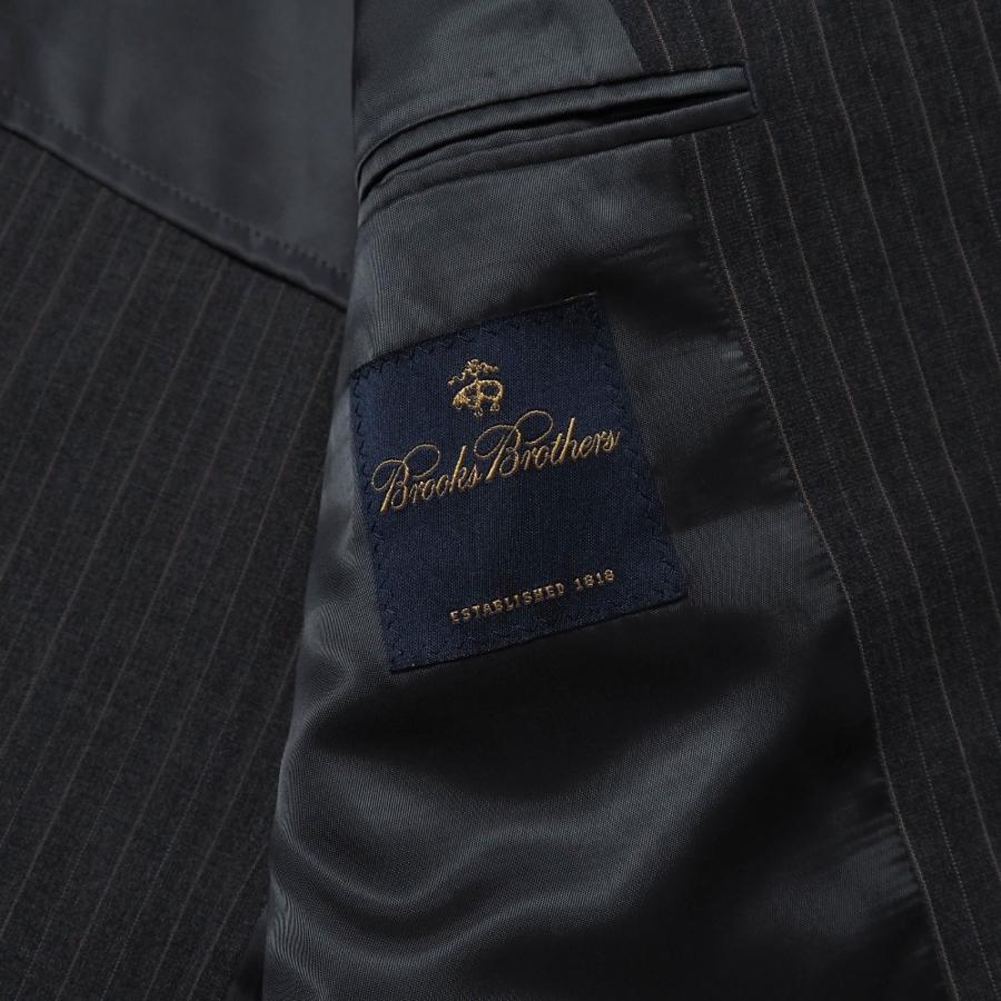 美品 Brooks Brothers ブルックスブラザーズ スーツ サイズ40REG/34W ストライプ テーラード ブレザー シングルジャケット_7