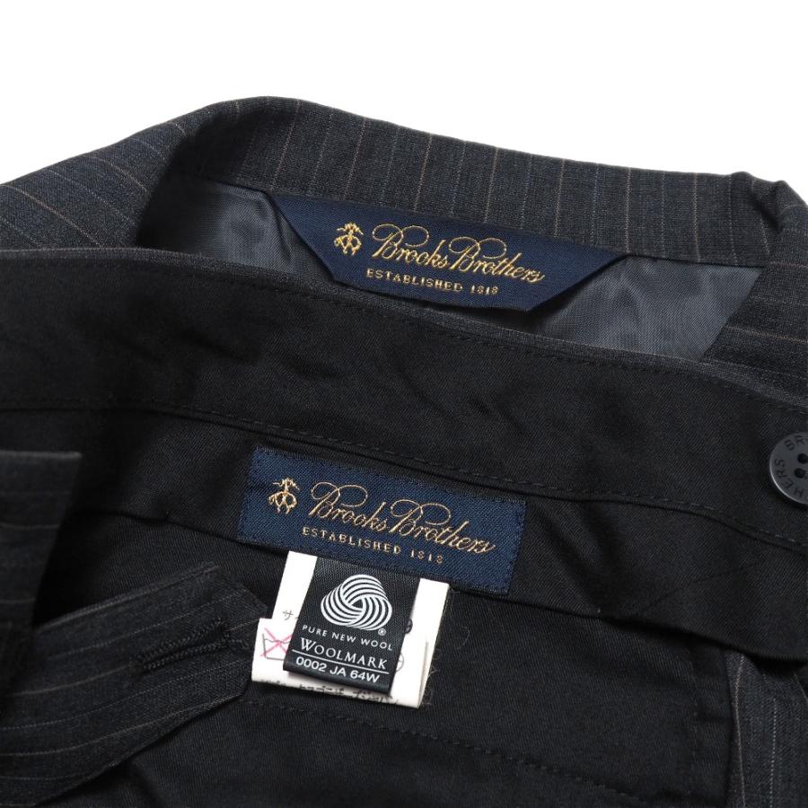 美品 Brooks Brothers ブルックスブラザーズ スーツ サイズ40REG/34W ストライプ テーラード ブレザー シングルジャケット_8
