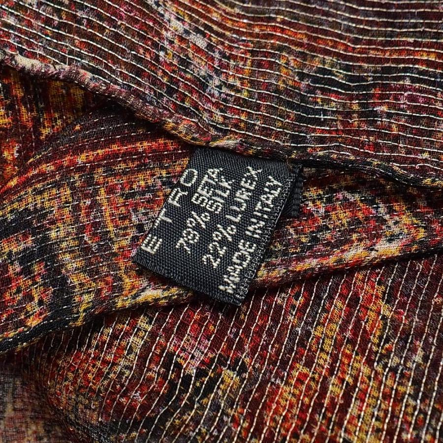 ETRO（エトロ） ストール ペイズリー スカーフ : トレードYahoo