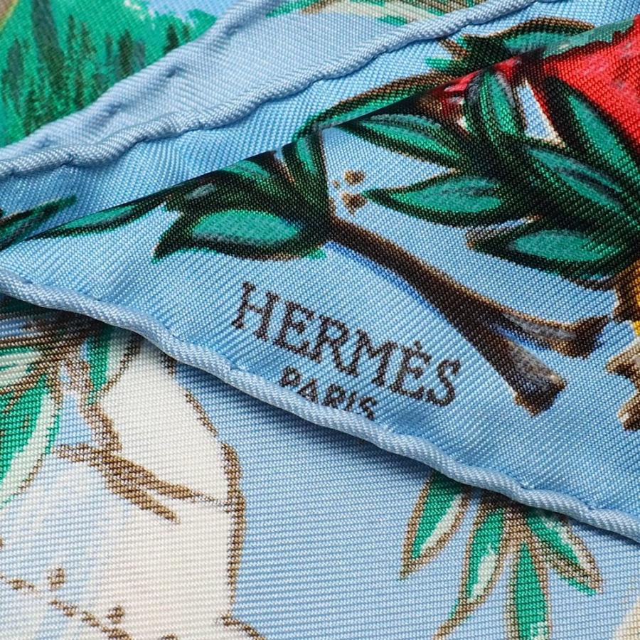 HERMES（エルメス） 美品 CHANTILLY シャンティ競馬場 カレ45 スカーフ