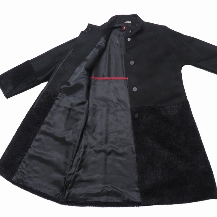 Max Mara Studio マックスマーラ ストゥディオ コート サイズ42 スタンドカラー 比翼_4