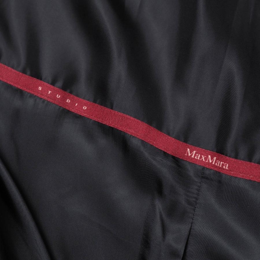 Max Mara Studio マックスマーラ ストゥディオ コート サイズ42 スタンドカラー 比翼_5