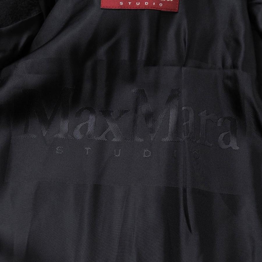 Max Mara Studio マックスマーラ ストゥディオ コート サイズ42 スタンドカラー 比翼_6