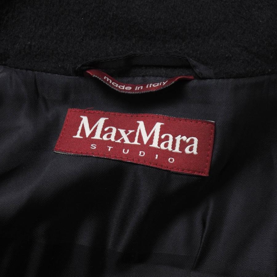 Max Mara Studio マックスマーラ ストゥディオ コート サイズ42 スタンドカラー 比翼_7