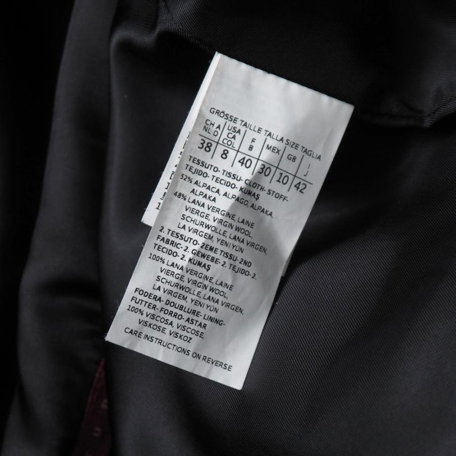 Max Mara Studio マックスマーラ ストゥディオ コート サイズ42 スタンドカラー 比翼_8