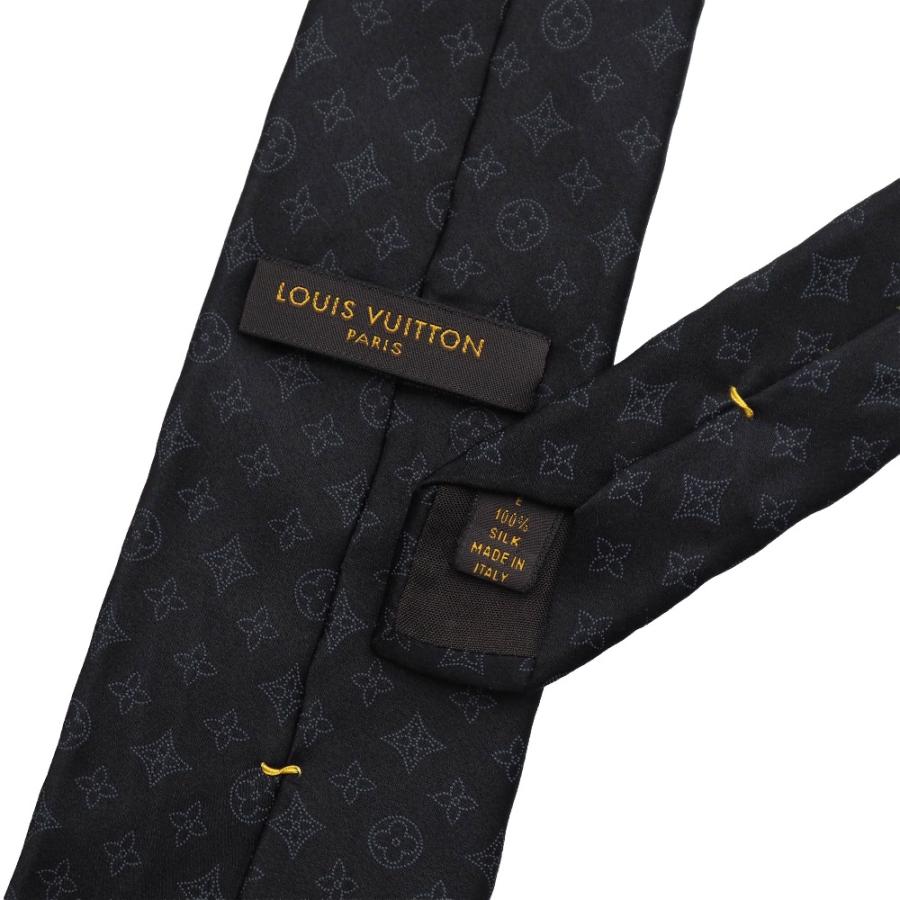 ルイヴィトン　LouisVuitton ネクタイ　美品 LOUIS VUITTON（ルイ・ヴィトン） 美品 ネクタイ モノグラム