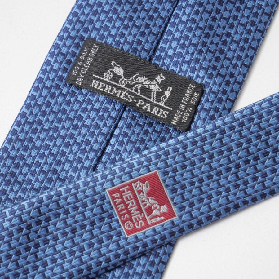 HERMES（エルメス） 美品 ネクタイ Hロゴ シルクツイル : トレード