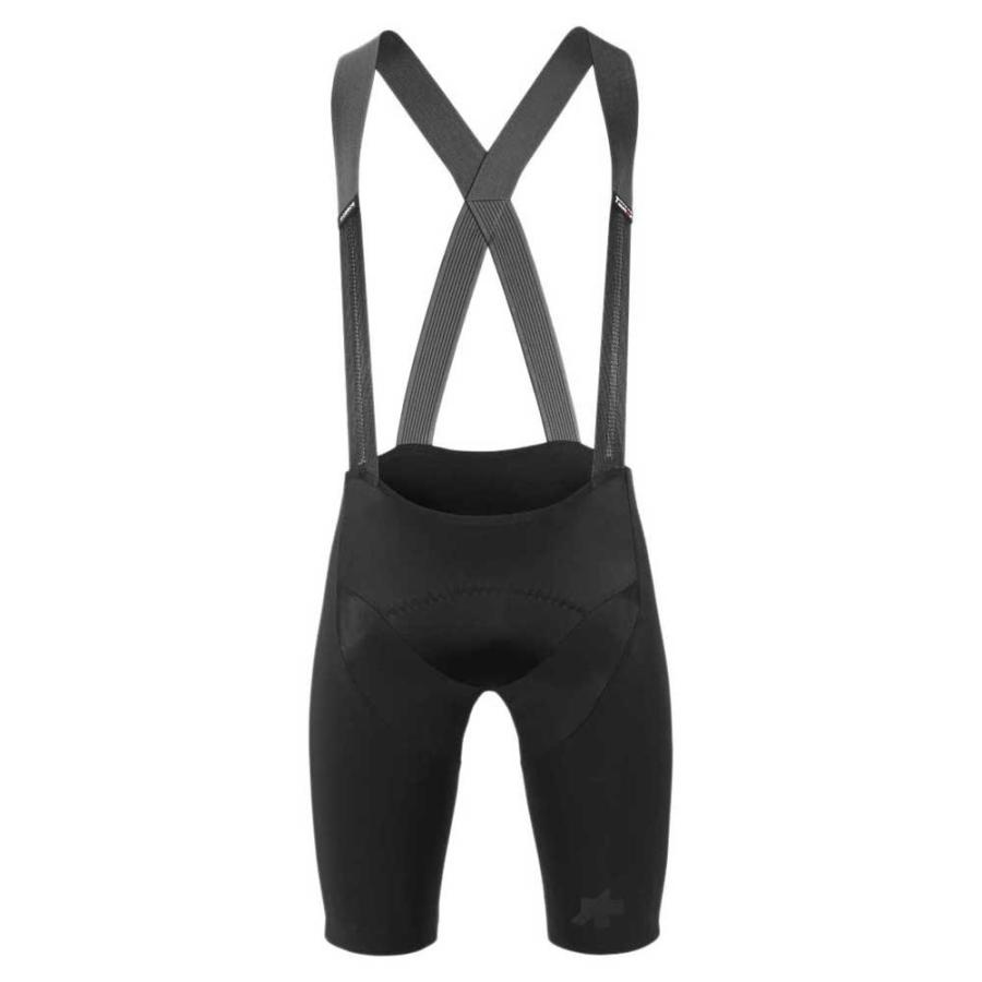 アソス Assos メンズ サイクルビブショーツ Equipe RSR S9 TARGA(Black) (ビブパンツ 春・夏用)