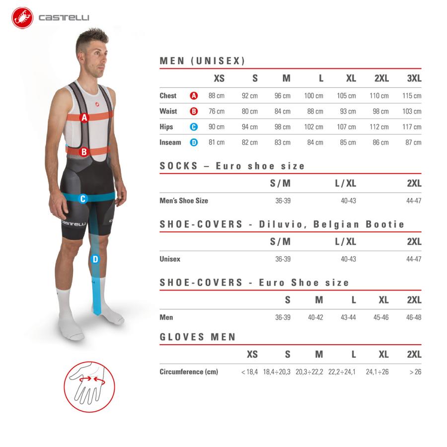 Castelli カステリ メンズ サイクルジャケット Beta RoS(SilverGrey
