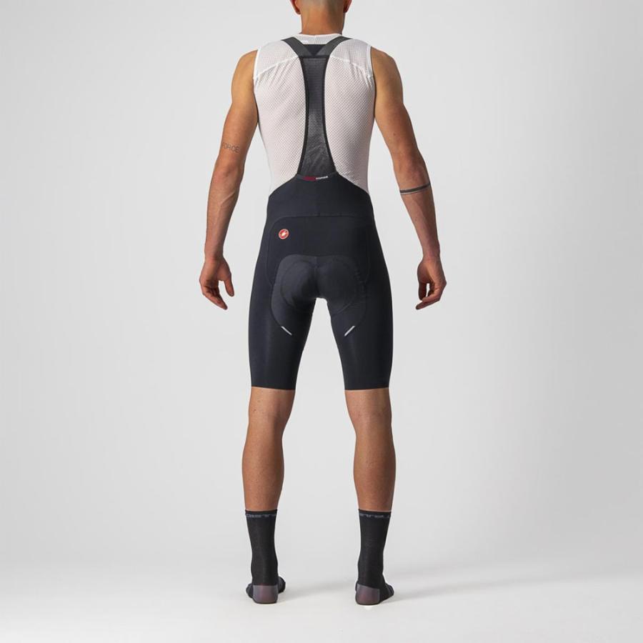 Castelli カステリ メンズ サイクル ビブショーツ  Free Aero RC(Black) (ビブパンツ 春・夏用)｜tradeinjp｜02