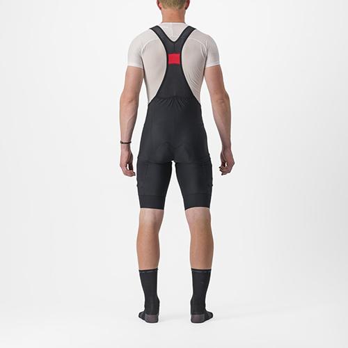 Castelli カステリ メンズ サイクル ビブ ショーツ  Unlimited Cargo(Black) / ビブパンツ 春・夏用｜tradeinjp｜02