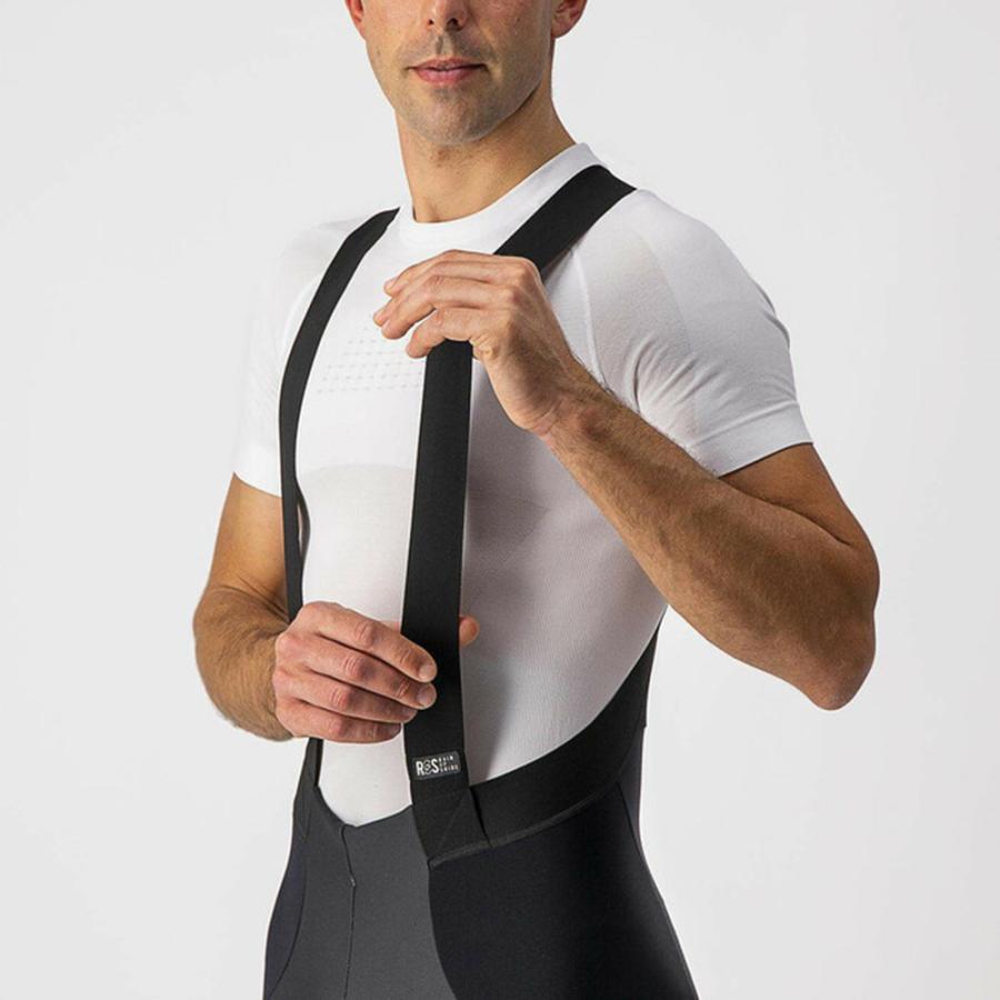 Castelli カステリ メンズ サイクルビブタイツ Sorpasso RoS Wind Bib Tights(Black) (防風 撥水 フリース 秋・冬)｜tradeinjp｜03