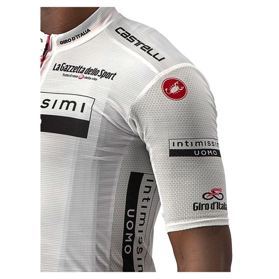 Castelli カステリ メンズ サイクルジャージ Giro105 Competizione(Bianco) (半袖 春・夏用)｜tradeinjp｜03