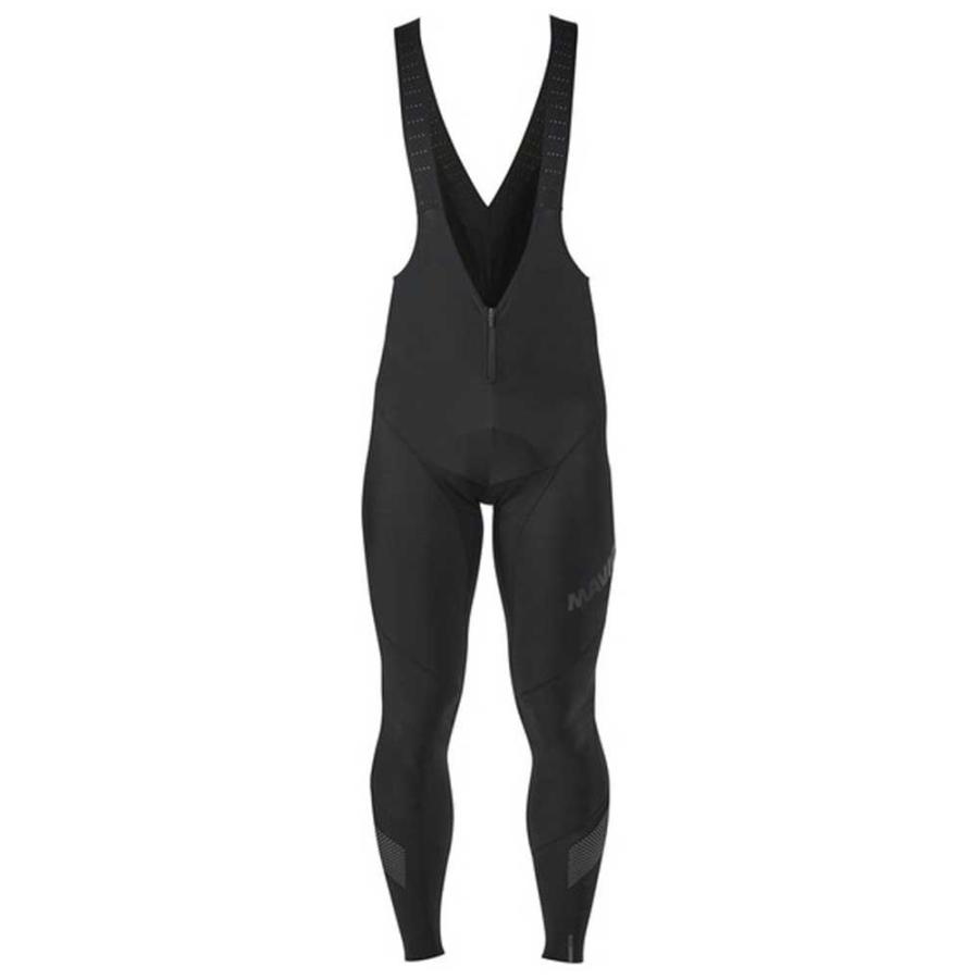 Mavic マビック メンズ サイクルビブタイツ Cosmic Thermo Bib 冬用 Tights 秋 撥水 Black 卸し売り購入 フリース