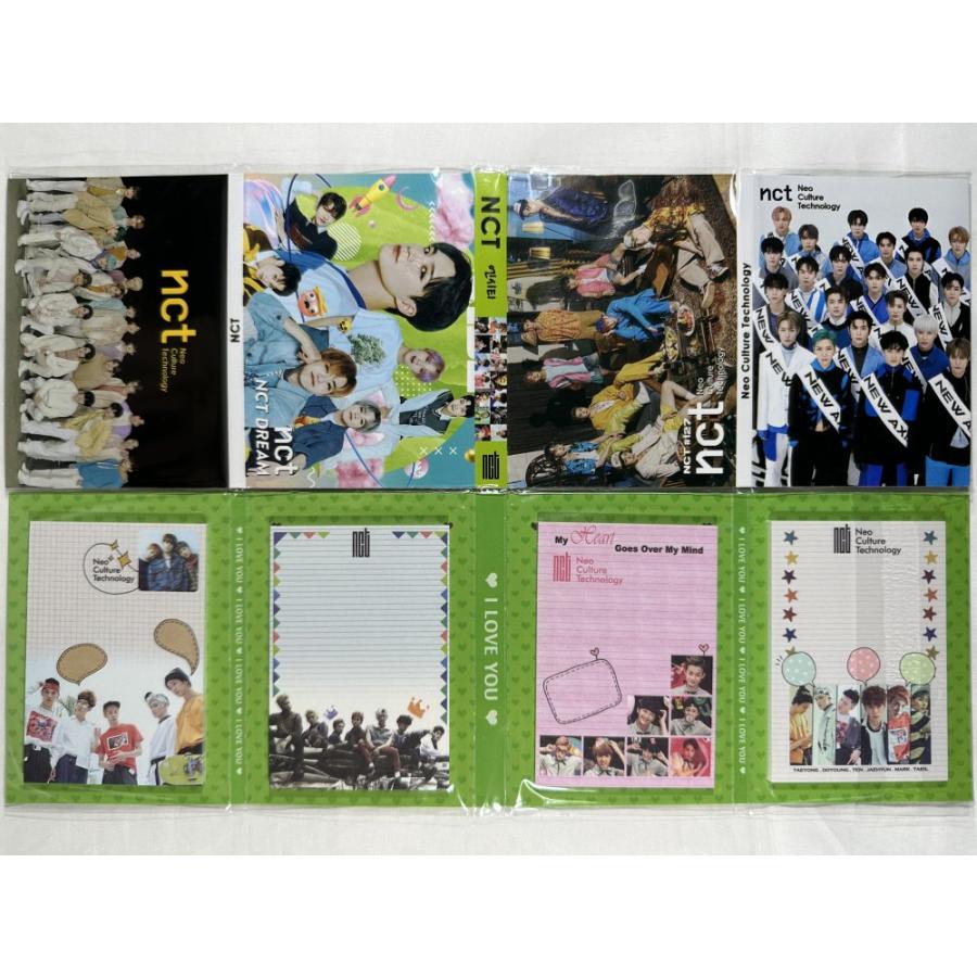 NCT エヌシーティー グッズ ／ A4 クリアファイル + 4つ折り 