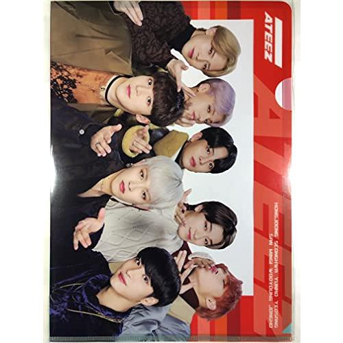 ATEEZ エイティーズ グッズ ／ A4 クリアファイル + 4つ折り