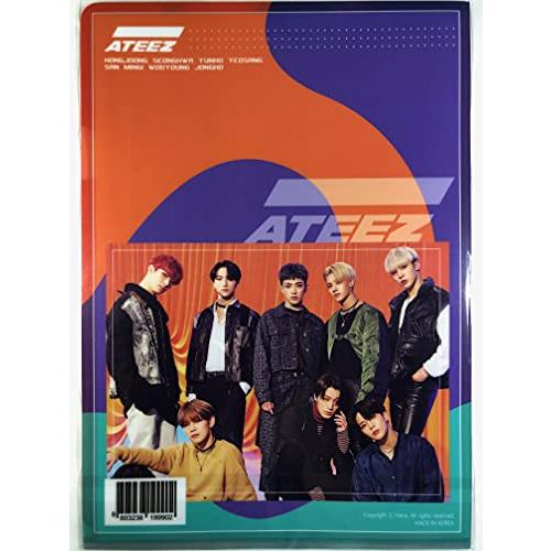 ATEEZ エイティーズ グッズ ／ A4 クリアファイル + 4つ折り