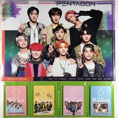 PENTAGON ペンタゴン グッズ ／ A4 クリアファイル + 4つ折り 