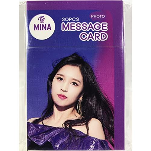 MINA ミナ - TWICE トゥワイス グッズ ／ フォト メッセージカード 30  