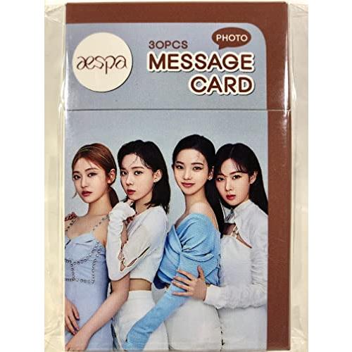 aespa エスパ グッズ / フォト メッセージカード 30枚セット aespa エスパ グッズ / フォト メッセージカード 30枚セット