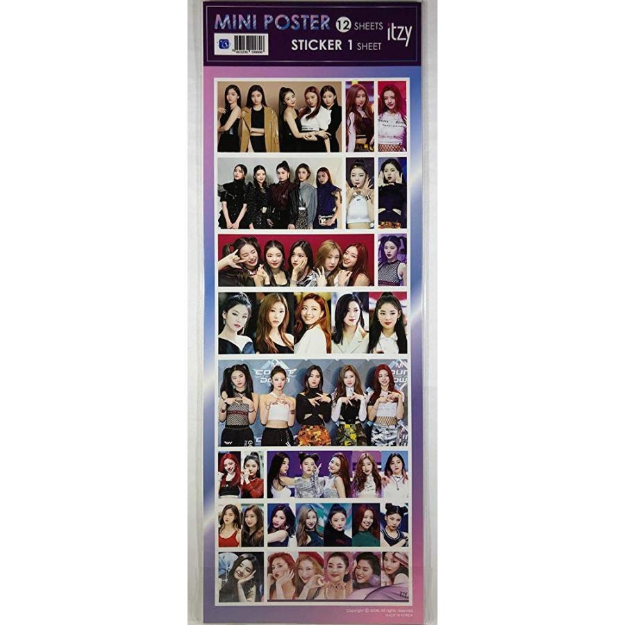 Itzy イッジ グッズ ミニ ポスター スローガン ポスター 12枚 ステッカー シール 1枚セット Tradeplace K Pop 韓国製 Postermini024itzy Tradeplace Llc 通販 Yahoo ショッピング