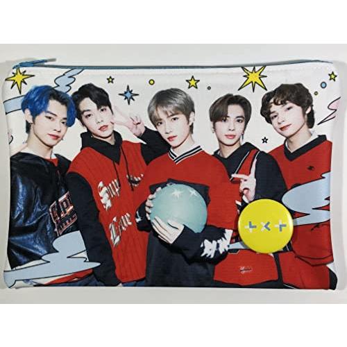 Txt Tomorrow X Together トゥモローバイトゥゲザー グッズ 缶バッジ付き ポーチ ペンケース コスメポーチ 小物入れ Tradeplace K Pop 韓国製 Pouch043txt Tradeplace Llc 通販 Yahoo ショッピング