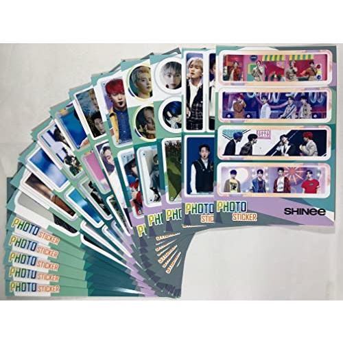 SHINee ステッカー SHINee シャイニー グッズ ／ フォト ステッカー 16シート (シール 87
