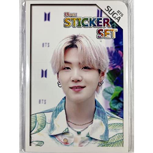 SUGA シュガ - BTS 防弾少年団 グッズ ／ フォト ステッカー 16シート 