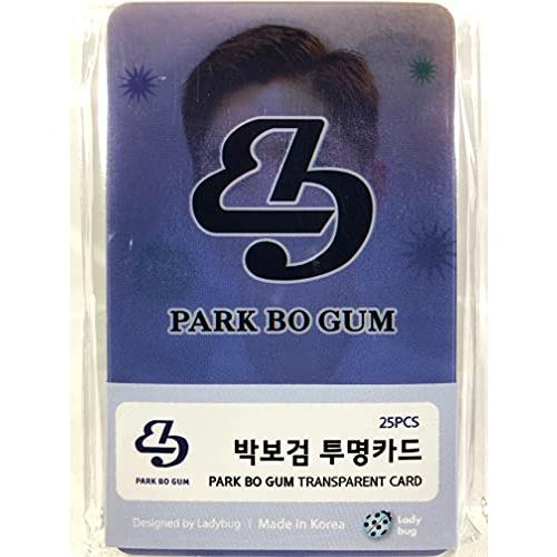 パク ボゴム Park Bo Gum グッズ ／ 透明 フォトカード TRANSPARENT