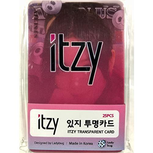 itzy イッジ イッチ グッズ ／ 透明 フォトカード TRANSPARENT CARD 25