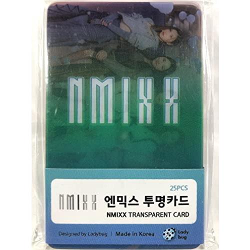 NMIXX エンミックス グッズ / 透明 フォトカード TRANSPARENT NMIXX エンミックス グッズ / 透明 フォトカード TRANSPARENT