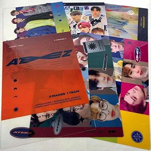 ATEEZ エイティーズ グッズ ／ 透明 ポストカード Transparent Post ATEEZ グッズ 6