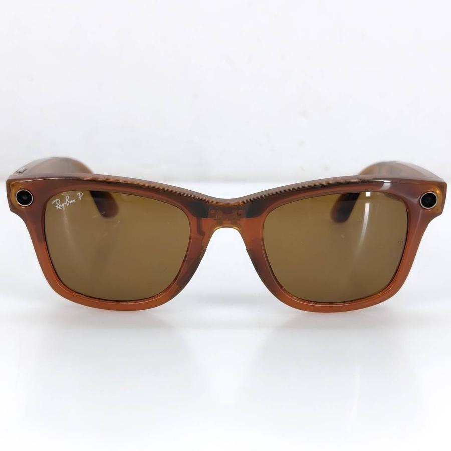 Ray-Ban（レイバン） 05w18374 Meta Wayfarer スマートグラス ブラウン