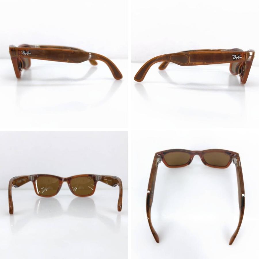 Ray-Ban（レイバン） 05w18374 Meta Wayfarer スマートグラス ブラウン