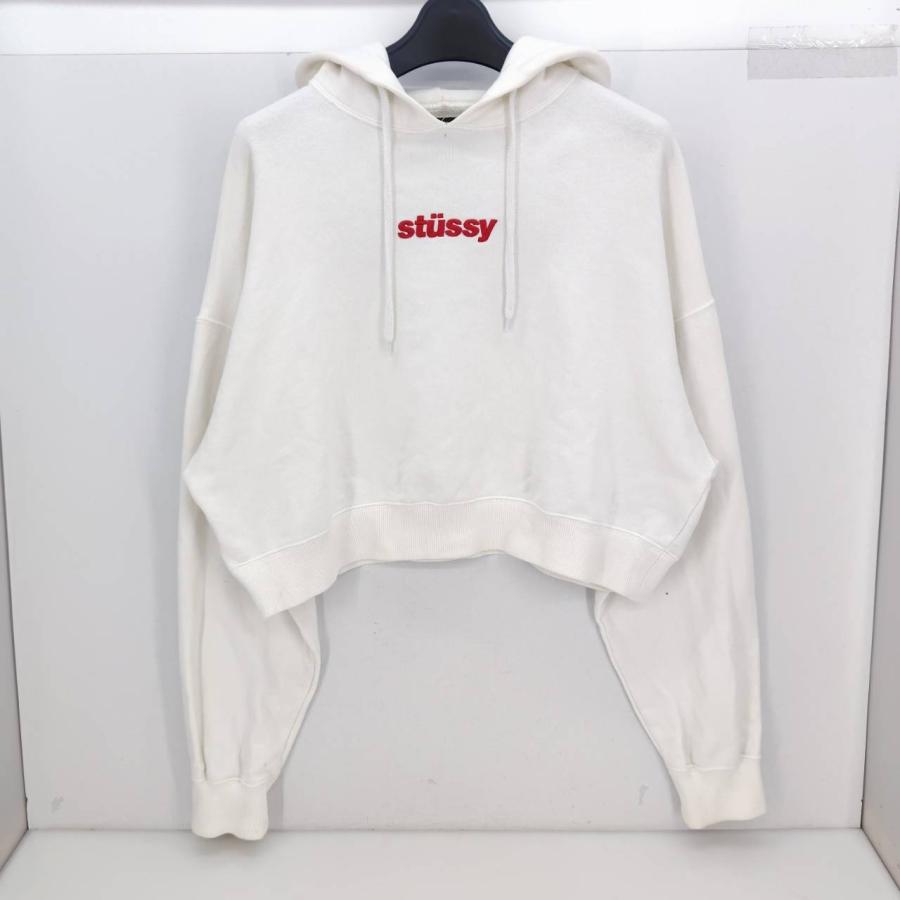 STUSSY（ステューシー） 05w18800 クロップド丈 プルオーバーパーカー