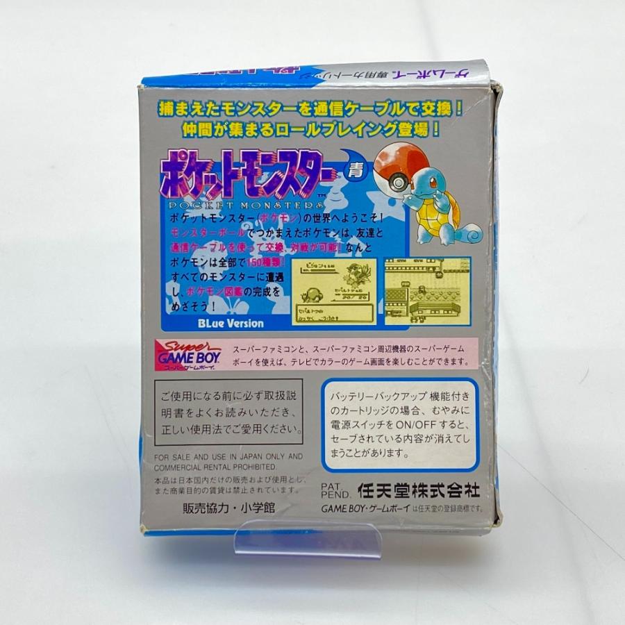 05w19733 任天堂 ゲームボーイ  ”ポケットモンスター　青”  ゲームソフト  DMG-APEJ-JPN  中古品 【館林店】_1