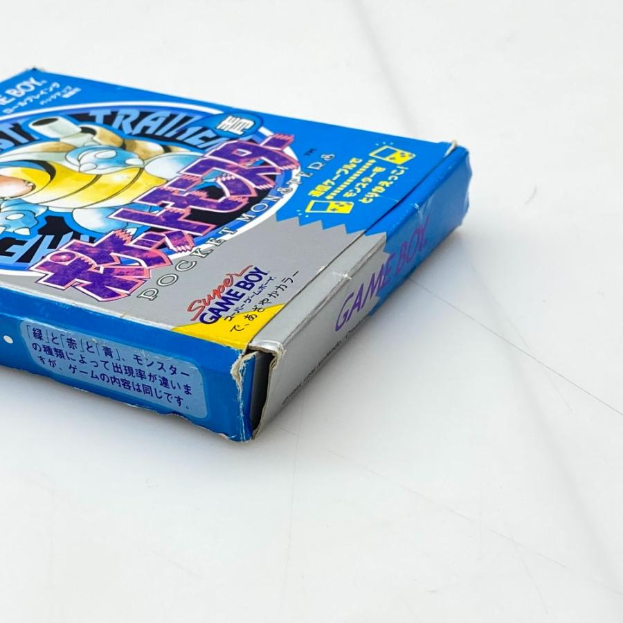 05w19733 任天堂 ゲームボーイ  ”ポケットモンスター　青”  ゲームソフト  DMG-APEJ-JPN  中古品 【館林店】_3