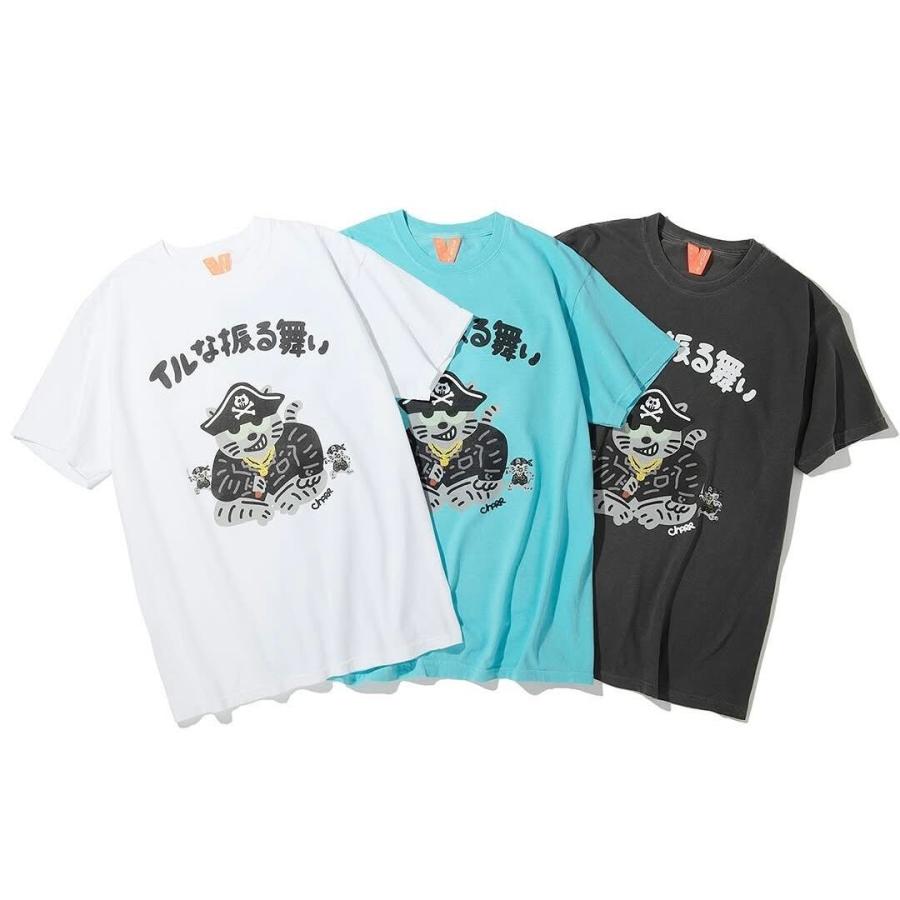 Tシャツ 半袖 クルーネック メンズ ストリート フラットラックス