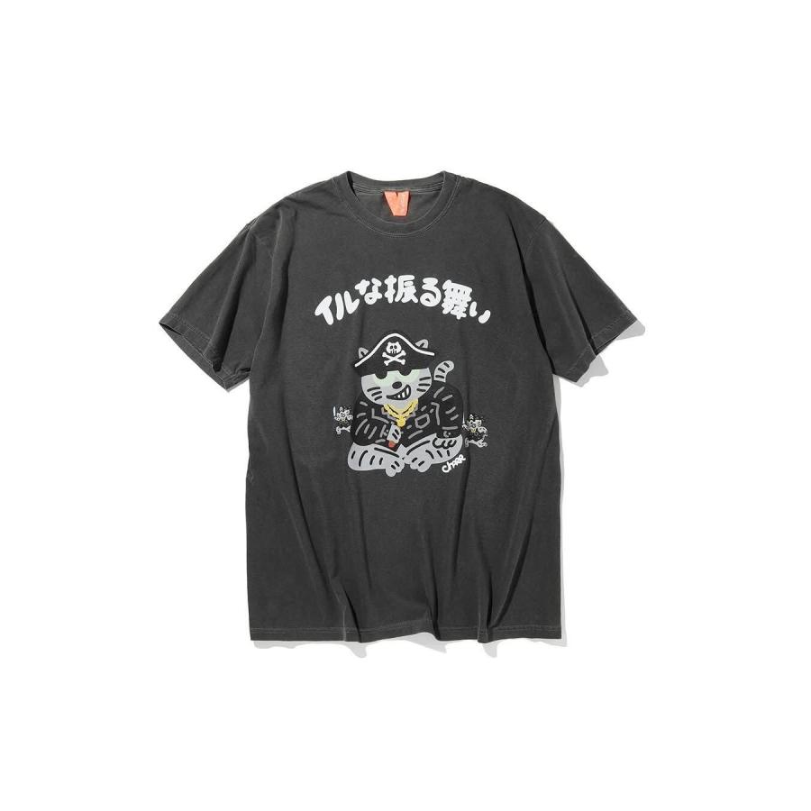 Tシャツ 半袖 クルーネック メンズ ストリート フラットラックス