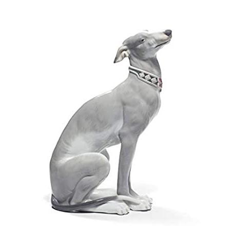 特別価格リヤドロ (Lladro) 賢いグレイハウンド（白） 01008607好評販売中(51744円)