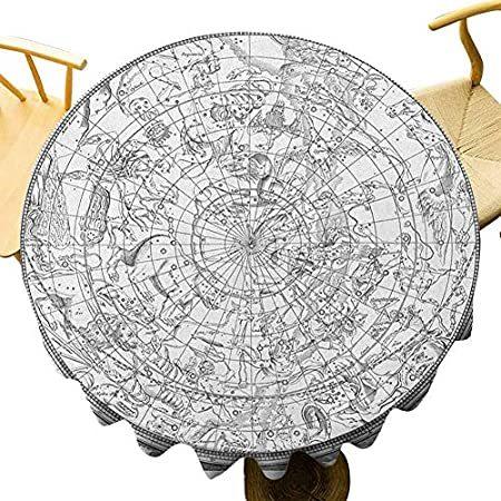 送料無料限定セール中 税込?送料無料 特別価格Constellation Tablecloth - 70 Inch Round Ornate Detailed Vintage好評販売中 360virtualbo.com 360virtualbo.com