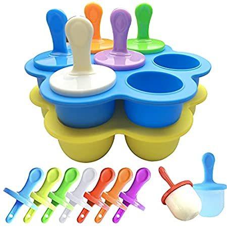 注目の福袋 Sticks 好評販売中 Plastic With Molds Popsicle Silicone 2 Pack Kids For Molds Pop 特別価格ice 送料無料 キッチン家電
