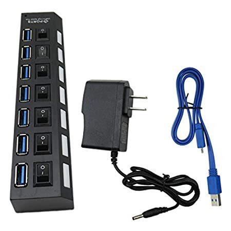 激安単価で 特別価格new Usb 3 0 Hub 7 Port Powered Usb Hub Expander Aluminum Usb 3 0 Data Port好評販売中 内祝い Istx Edu Ec