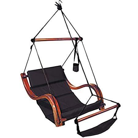 特別価格Hammock Swing Chair Armrest Footrest Cup Holder Hanging Relaxation for Indo好評販売中