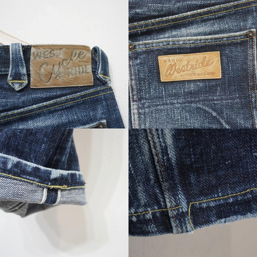 WEST RIDE CYCLE JEANS デニムパンツ WR201 ヘビーオンス ウエスト 