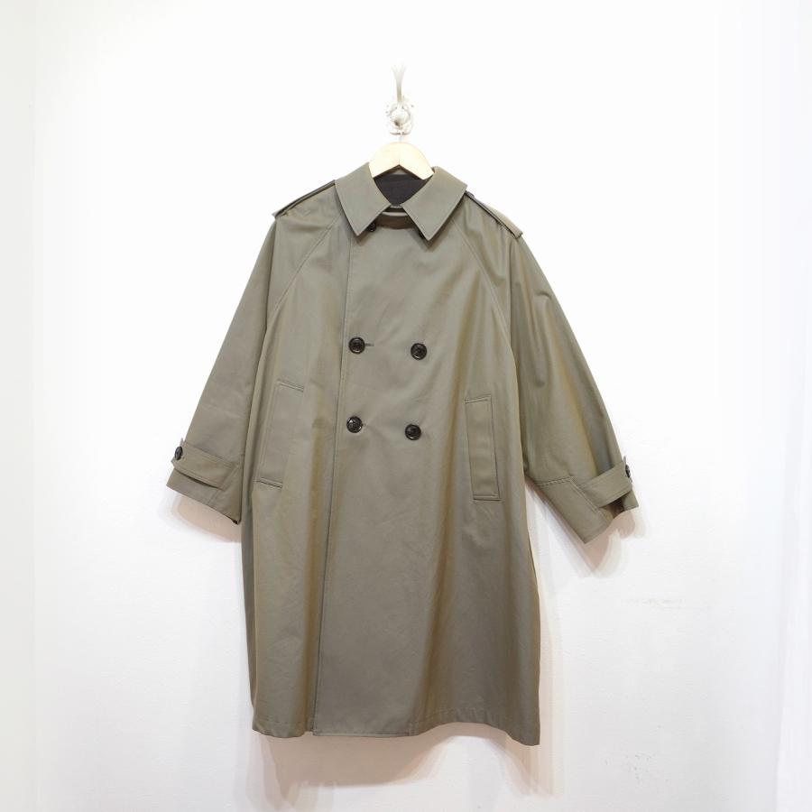 TICCA (F) ティッカ 撥水加工コットントレンチコート カーキ 日本製  