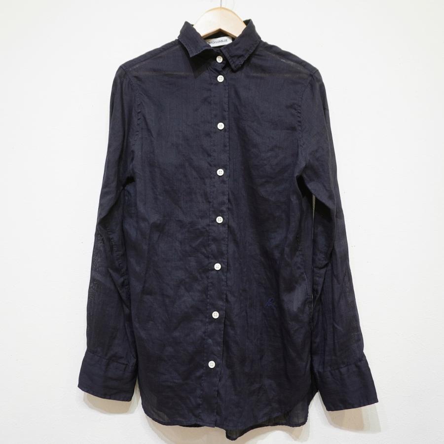 MADISON BLUE (S) MADAME SHIRT RAMIE リネン100％ ラミー 麻 